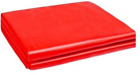 Mulch für Garten, geprägte rote Mulchfolie, stabile Landschaftsgestaltung, verbessert Pflanzenwachstum, Kontrolle und Feuchtigkeitsspeicherung, ideal für Kartoffeln, Tomaten, Auberginen, Erdbeeren