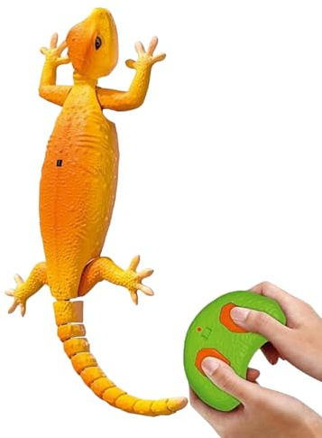 Lpoppcx Juguete De Gecko Trepador De Paredes - Juego Interactivo Realista | Juguetes Divertidos para Niños - para Juego En Casa Diversión Curiosidad Actividad Infantil Familiar Edad 3+ Niñas Y Niños