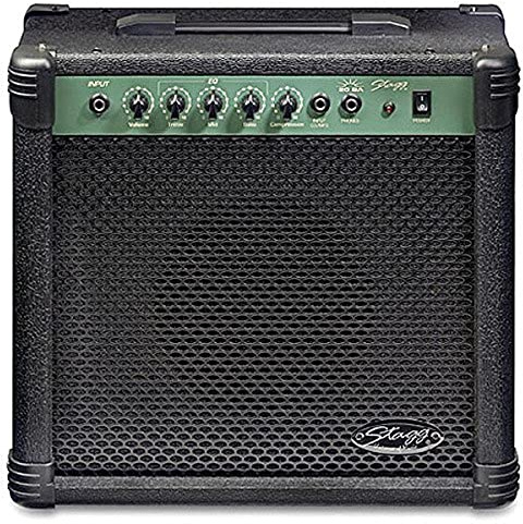 Stagg 25015615 20 BA EU Bass Gitarre Amplifier (20 Watt, 230V)
