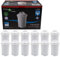 FilterLogic FL601T | 12er Pack Wasserfilterkartuschen kompatibel mit Brita Classic Wasserfilterkannen/Tischwasserfilter Wasserfilter Filterkartuschen Kartuschen