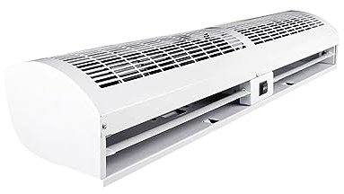 YUNHEST Rideau d'air À Double Vitesse, Angle De Vent Réglable, Y Compris Télécommande, Rideau d'air Silencieux Mural, Usage Commercial/Domestique (Size : 90cm/36in)