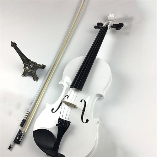 Geige Übungsvioline Für Anfänger Und Erwachsene, 4/4, Lindenholzdecke(Violin+bow)
