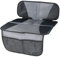 Walser Kindersitzunterlage, Auto-Sitzschoner Kindersitz, PKW-Sitzauflage rutschfest, Tidy Fred Kindersitz-Unterlage ISOFIX-kompatibel grau/schwarz