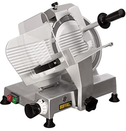 Buffalo Meat Slicer 250mm Food Electric Blade Cutter Commercial Restaurant