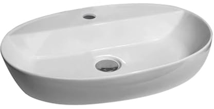 LAVABO D'APPOGGIO MOD. LA63 CM 60 X 40 Bianco