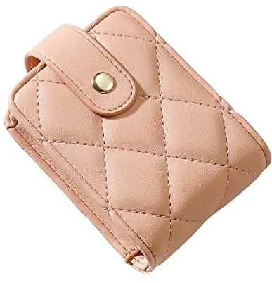 Wabilu Cute Makeup Lipstick Case Portable Lipsticks Holder With Mirror Lip Gloss Purse Travel Cosmetic Pouch For Women Girls