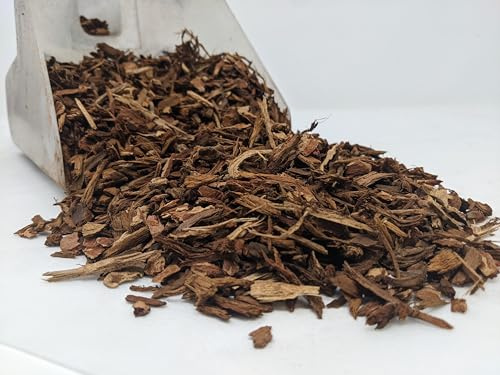 EZ Botanicals Orchid Fir Bark - Heat Treated - for Orchids, Bromeliads, Epiphytic Cacti, Carnivorous Plants, Anthuriums, Philodendrons, and Anthuriums (8 Quart)
