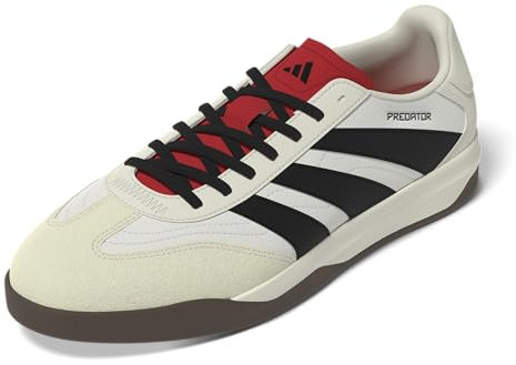 adidas Freestyle unisex fotbollsskor för hemmabruk, Bruten vit ren rubinsvart, 44 EU