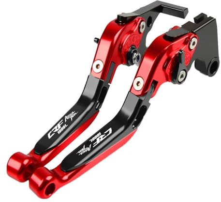 Palanca Maneta Freno Embrague Moto Para HON&DA CRF 1100L AFRICA TWIN 2020 2021 2022 2023 motocicleta Embrague extensible de freno ajustable(Color:16)
