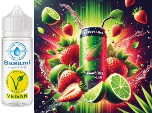 Energy Drink strawberry lime aroma concentrato - vegano - Sasami - 100ml