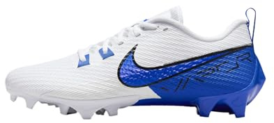 Nike Vapor Edge Speed 360 2 Men's Football Cleats (FQ4045-105, White/Black/Hyper Royal) Size 15