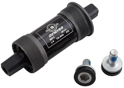 Movimento Centrale Perno Quadro Movimento centrale for bicicletta 68*103 110,5 113 116 118 120 122, 124 126 127, 137 143mm Set di bici da strada e mountain bike con asse quadrato(68x110.5mm)