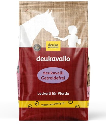 deuka deukavalli Pferde Leckerli 1kg Getreidefrei | pferdesnack | belohnung | pferdeleckerlis | pferdefutter | getreidefreie leckerlis für Pferde | Snack für zwischendurch
