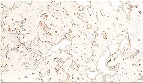 Wandkork in weiß, Stärke 3 mm, Format 300 x 600 mm