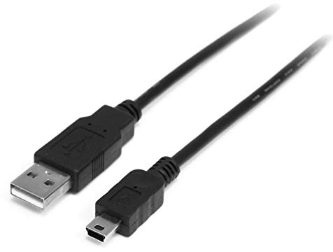 StarTech.com 2m HighSpeed Mini USB 2.0 A auf B Kabel - St/St | Mini-USB Anschlusskabel, Datenkabel, geflochtene Abschirmung, 480 Mbit/s, High Speed
