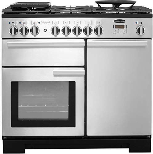 Rangemaster Professional Deluxe PDL100DFFSS/C 100cm Dual Fuel Range Cooker - Stainless Steel