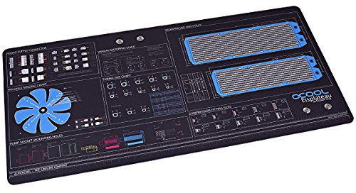 Alphacool 90334 Eisplateau Anti-Statik Arbeits- und Montagematte 120x60cm Wasserkühlung Zubehör