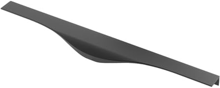 GTV – Möbelgriff PICADO, Aluminium Kantenprofilgriff, moderner Möbelbeschlag, minimalistischer Griff für Schrank, Kommode, Küche, inkl. Montageschrauben, verschiedene Längen
