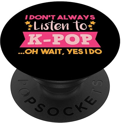 Funny K-Pop Korean Gift PopSockets Adhesive PopGrip