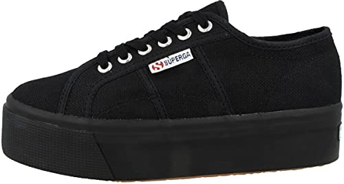 Superga Unisex-vuxen 2790 plattform, Helsvart, 7
