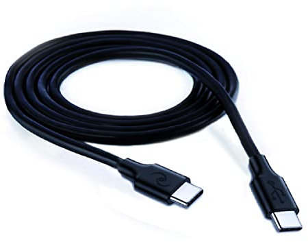 Tecnoware Power Systems - Câble USB-C 180 cm - Recharge Rapide - Compatible Ultrabook, MacBook Pro, Tablettes - Surface Soft Touch - Transfert Données 480 Mbit/s - 180 cm