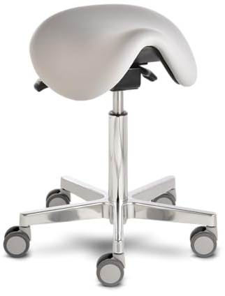Prova Nova GmbH Sattelhocker docy Lugano Design AluFußkreuz und Markenrollen
