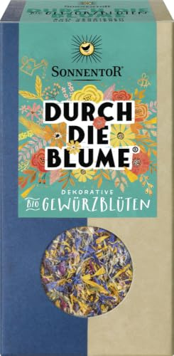 Sonnentor Durch die Blume Dekorative Gewürzblüten 7g - Verzaubert Dein Mahl in einen Augenschmaus