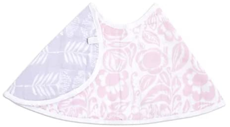 aden + anais Essentials Burpy Lätzchen, 100% Baumwolle Musselin, weich, saugfähig, 4-lagig, Lätzchen und Lätzchen, 57,9 x 27,9 cm, Einzelbett Damselin