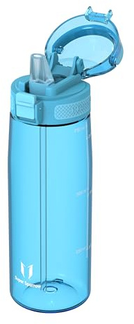 Sparrow Trinkflasche mit Strohhalm - Tritan Wasserflasche 500ml, 750ml, 1L | Flasche, Auslaufsicher, Spülmaschinenfest, BPA-Frei, Langlebig, Fahrrad, Fitness, Leicht, Schule, TouchSip