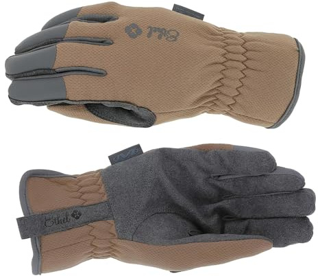 ESTEXO Gartenhandschuhe Arbeitshandschuhe Handschuhe Schutzhandschuhe Cocoa Größe L