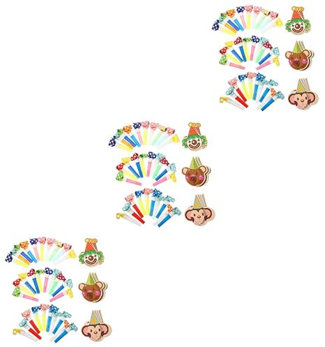 TOPBATHY 90 STK Karikatur bläst Drachen The Hallow heeloween Fun Toy Dekoration Party Geburtstags-Gebläse Geburtstag Krachmacher Kinderparty-Gebläse Partygeschenke für Lärmmacher Plastik