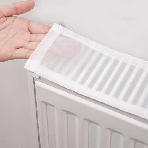 Radiator Dust Sheet, Radiator Duster Cover, Built-in Magnet Fixed, Block Dust And Debris, For Radiator(160CM)