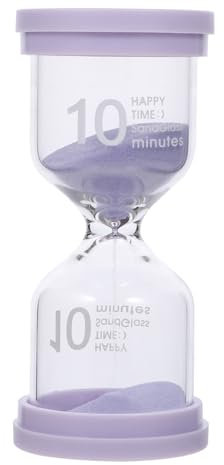 OFFSCH Desktop Hourglass Timer Glass Decorative Clock Sand Art Timer for Home Office Decoration