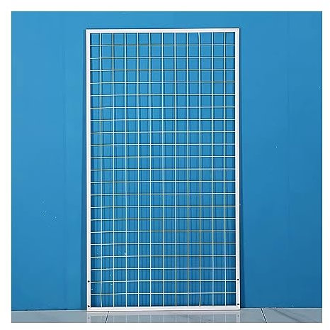 Paneles y Unidades de Rejilla, expositores metálicos con Rejilla para Fotos, estanterías y Almacenamiento para Tiendas, decoración para el hogar, Garaje, Oficina, Cocina, Estante de Pared de