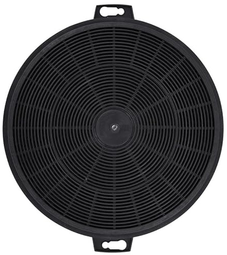 Filtro a carbone per cappa aspirante 2 pezzi 210 mm – plastica PP, filtro ai carboni attivi di alta qualità per aria senza grassi, neutralizzazione degli odori in cucina, facile da montare per cappe