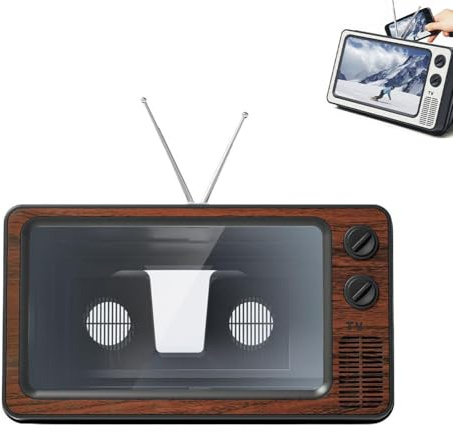 Vergrößerte Bildschirmlupe für Telefon, Retro, HD-Videobox, W5U9, Verstärker, Augen, TV-Schutz