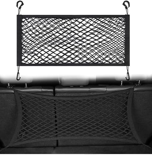 Auto Kofferraumnetz für Mercedes Benz AMG GLA GLB 180 180d 200 200d 220d 250 GLA, Einstellbar Elastisches Kofferraum Ladungssicherung Organizer Aufbewahrung Zubehör,B-70 * 30