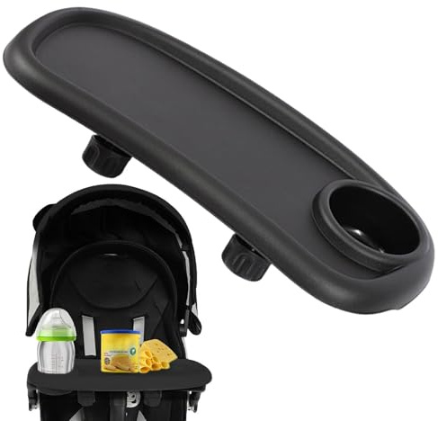 Kinderwagen-Snacktablett - Kinderwagen-Organizer mit Getränkehalter
