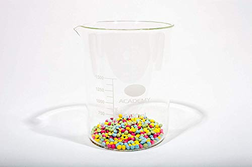 Gobelet doseur en verre borosilicate 2 l