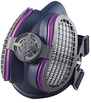 Miller LPR-100 Half Mask Respirator w/Odor Relief ML00995 M/L