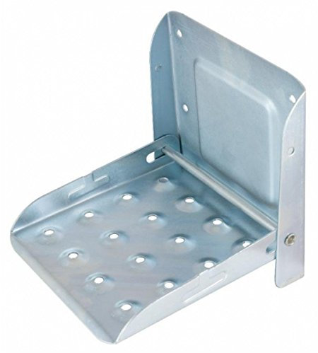 Ama Klappbare und verzinkte Anhängerstufe: Anhängerstufe mit 4 Löchern Ø 8,5 mm