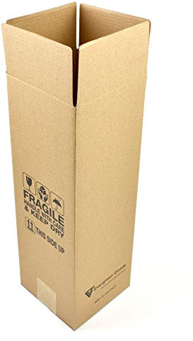 Evergreen Goods Ltd Wein- und Bierflaschenverpackung, Einheitsgröße, Braun, 30 Stück