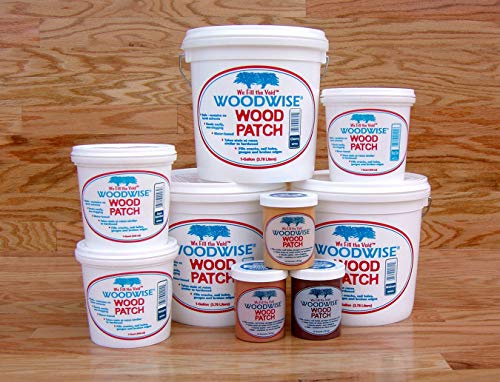 Woodwise The Original Wood Patch Waterbased Filler Walnut, 1-Gallon