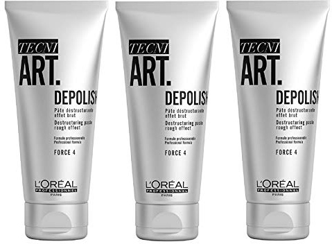 Tecni Art Loreal Professional Mattierte Paste, Stärke 4, 100 ml, 3 Stück