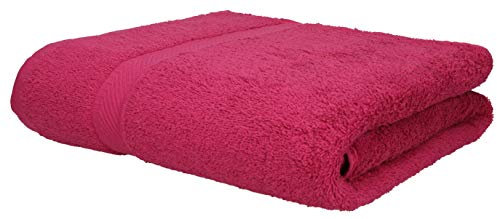 Betz Duschtuch Badetuch Duschtücher Set Palermo 100% Baumwolle Handtuch Strandlaken Größe 70 x 140 cm Farbe Cranberry