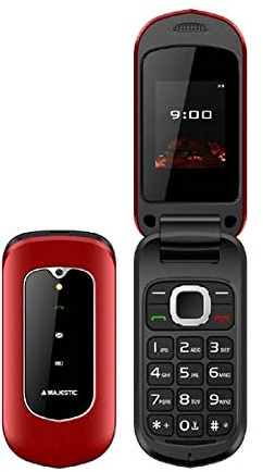 MAJESTIC SKILL TELEFONO GSM CON DISPLAY A COLORI ICONE LED DI NOTIFICA, LETTURA FILE MULTIMEDIALI TORCIA A LED, FOTOCAMERA INTEGRATA E BLUETOOTH