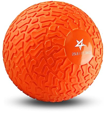 Yes4All Verbesserter Fitness-Slam-Ball, Dreieck für Training, Kraft, Power-Workout, mehrere Gewichtsoptionen, gewichteter Ball