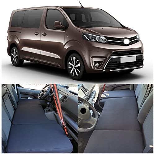 BREMER SITZBEZÜGE Camper-Bett Kinderbett Fahrerhausbett kompatibel mit Toyota ProAce 2 / ProAce Verso 2016 Wohnmobil zubehör Wohnmobilbett Camping Camper Zubehör