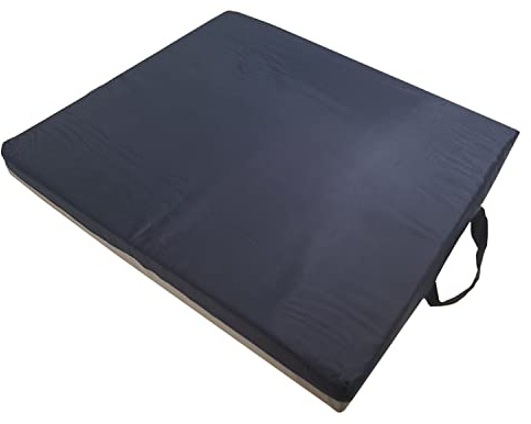 Meridian Gel Wheelchair Cushion with Water Resistant Cover, 16 x 18 x 2, Comfortable Waterproof Cushion with Easy Clean Zipper Cover, Supports and Stabilizes for Better Posture and Comfort