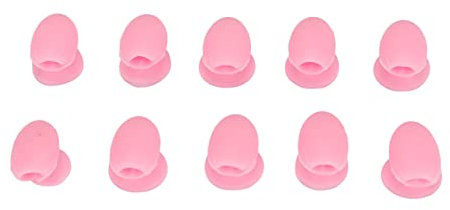 10 Fundas para Pinceles de Labios, Fundas de Silicona para Pinceles de Labios con Ventosa para Evitar Pérdidas, Funda Protectora para Pinceles de Labios a Prueba de Polvo